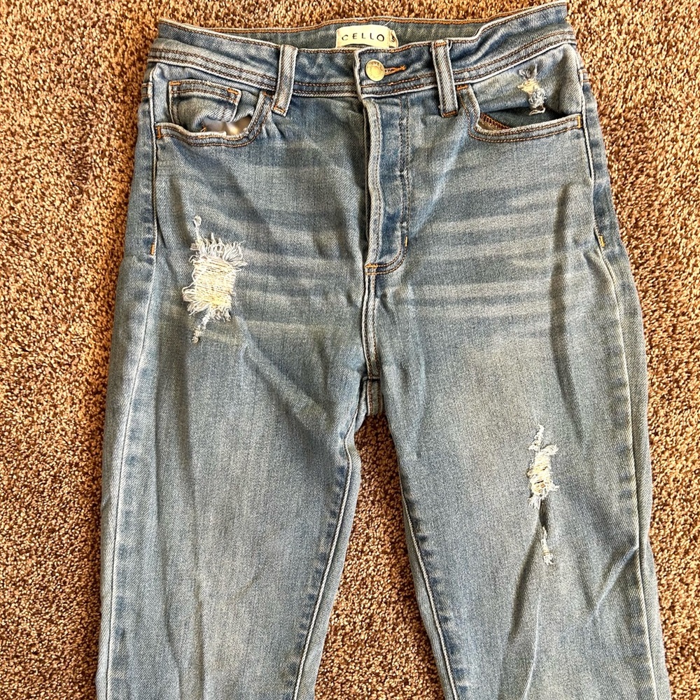 Cello High Rise Mom Jeans - Picture 2 of 3